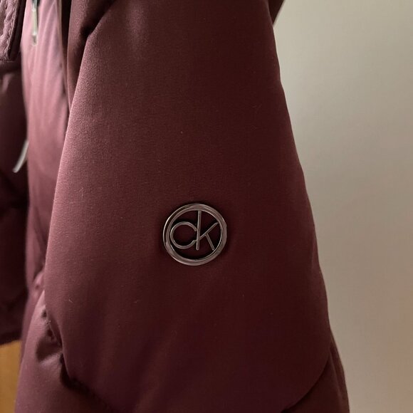 $300 Calvin Klein Sorona Aura Plant Based Quilted Puffer, Women's Size Large - Picture 11 of 16